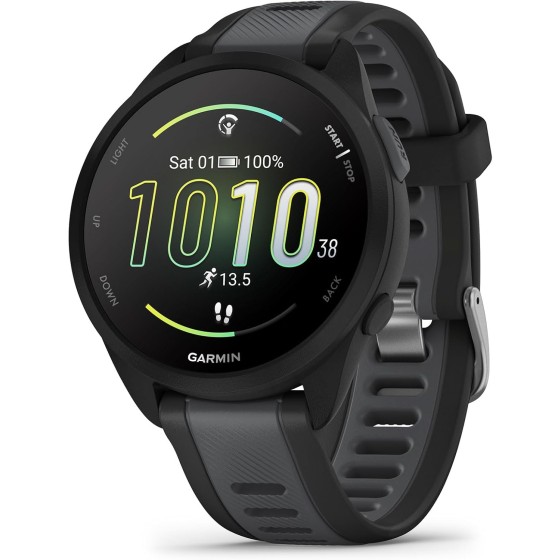 Garmin Forerunner 165 Running Smartwatch, Colorful AMOLED Display, Training Metrics and Recovery Insights