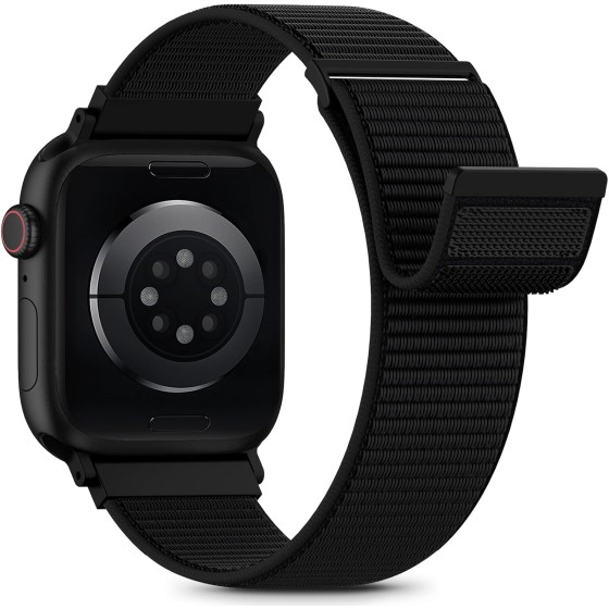 Nylon Loop Sport Band Compatible with Apple Watch Bands for Women Men 40mm 44mm 45mm 46mm 49mm 38mm 42mm, Breathable Soft Band Ideal for Outdoor