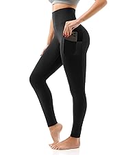 SINOPHANT High Waisted Leggings with Pockets Women, Full Length Capri Buttery Soft Stretchy Yoga Pants