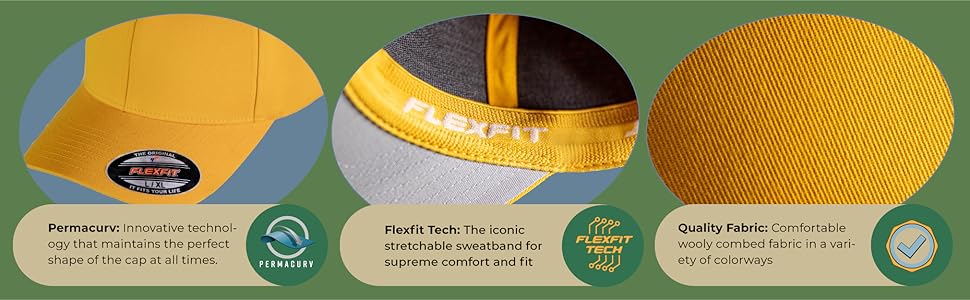 Flexfit Men's Athletic Baseball Fitted Cap