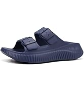 KuaiLu Flip Flops for Women with Arch Support Yoga Mat Slip On Sandals