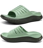 KuaiLu Flip Flops for Women with Arch Support Yoga Mat Slip On Sandals