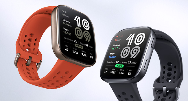 Amazfit Bip 6 Smart Watch 46mm, 14 Day Battery, 1.97 AMOLED Display, GPS and Free Maps, Bluetooth Call and Text, Health Fitness and Sleep Tracker, 140+ Workout Modes