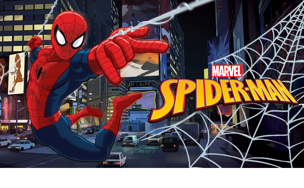 Marvel Spider-Man Kids Watches - Digital Display, Interactive Features, Adjustable Strap, Vibrant Spider-Man Graphics, Durable for Active Kids