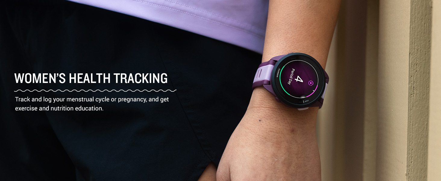 Garmin Forerunner 165 Running Smartwatch, Colorful AMOLED Display, Training Metrics and Recovery Insights