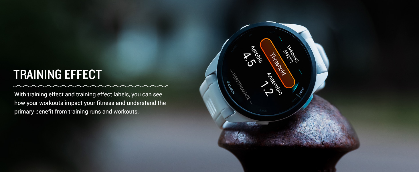 Garmin Forerunner 165 Running Smartwatch, Colorful AMOLED Display, Training Metrics and Recovery Insights