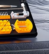 JOREST Watch Link Removal Kit, Resizing Tool for Bracelet Adjustment and Replacement, Pin Remover for Sizing Strap, Watch Adjuster with User Manual