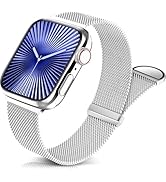 Nylon Loop Sport Band Compatible with Apple Watch Bands for Women Men 40mm 44mm 45mm 46mm 49mm 38mm 42mm, Breathable Soft Band Ideal for Outdoor