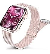 Nylon Loop Sport Band Compatible with Apple Watch Bands for Women Men 40mm 44mm 45mm 46mm 49mm 38mm 42mm, Breathable Soft Band Ideal for Outdoor