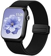 Nylon Loop Sport Band Compatible with Apple Watch Bands for Women Men 40mm 44mm 45mm 46mm 49mm 38mm 42mm, Breathable Soft Band Ideal for Outdoor