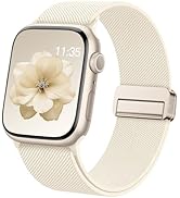 Nylon Loop Sport Band Compatible with Apple Watch Bands for Women Men 40mm 44mm 45mm 46mm 49mm 38mm 42mm, Breathable Soft Band Ideal for Outdoor