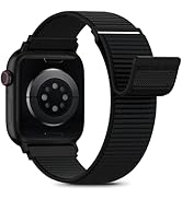 Nylon Loop Sport Band Compatible with Apple Watch Bands for Women Men 40mm 44mm 45mm 46mm 49mm 38mm 42mm, Breathable Soft Band Ideal for Outdoor