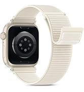 Nylon Loop Sport Band Compatible with Apple Watch Bands for Women Men 40mm 44mm 45mm 46mm 49mm 38mm 42mm, Breathable Soft Band Ideal for Outdoor